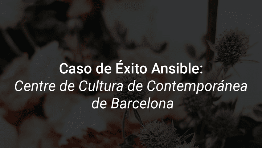 Caso de éxito de el centro de Cultura Contemporánea de Barcelona