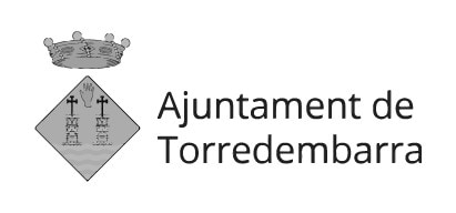 Logo Ajuntament de Torredembarra en escala de grises
