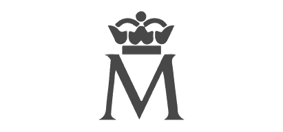 Logo de la Fábrica Nacional de Moneda y Timbre de España en escala de grises